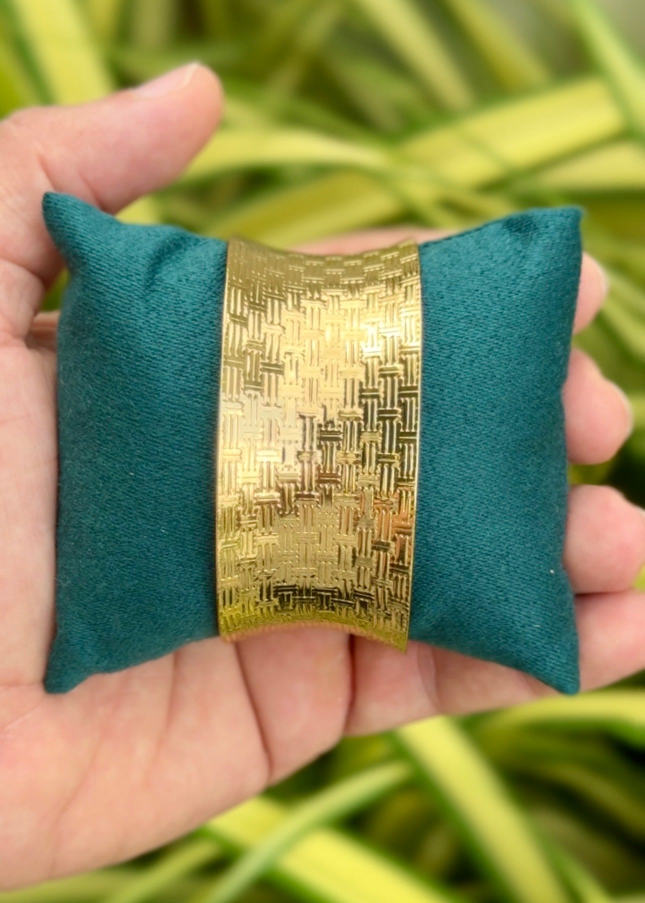 Imperial Weave Cuff Bangle ✨ (316L Grade)