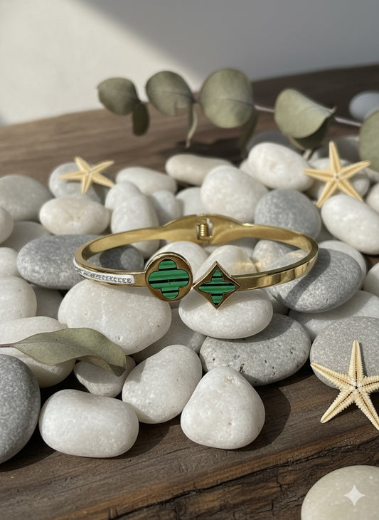 Luck's Embrace Cuff Bangle