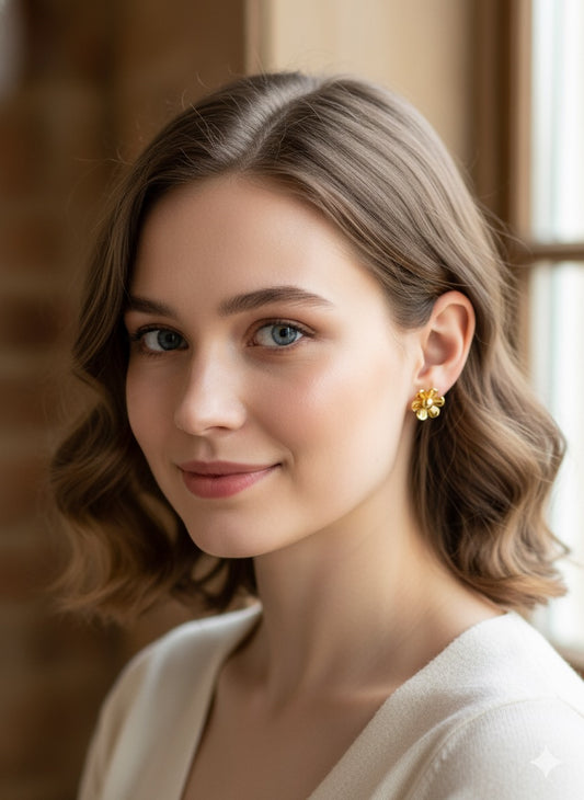 Flower Stud Earrings