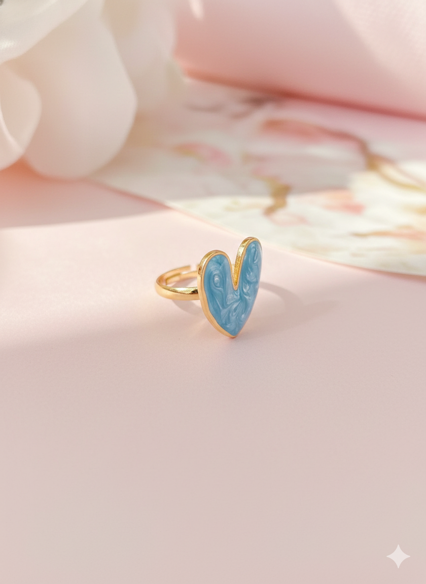 Love Potion Rings Sky blue (Adjustable)
