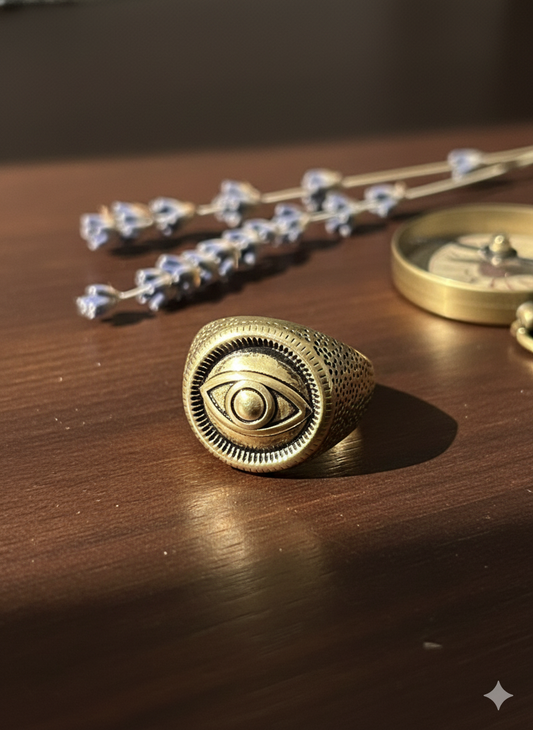 Evil Eye Signet Rings