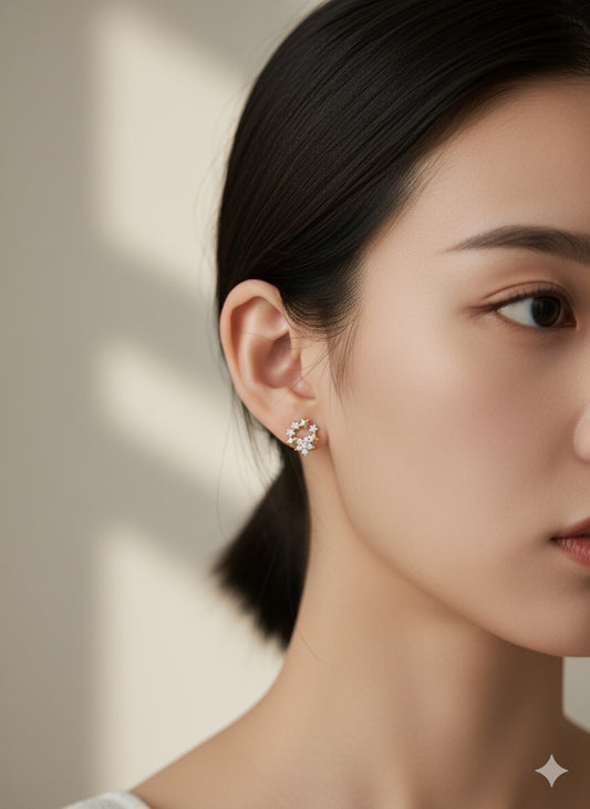 Celestial Wreath Stud
