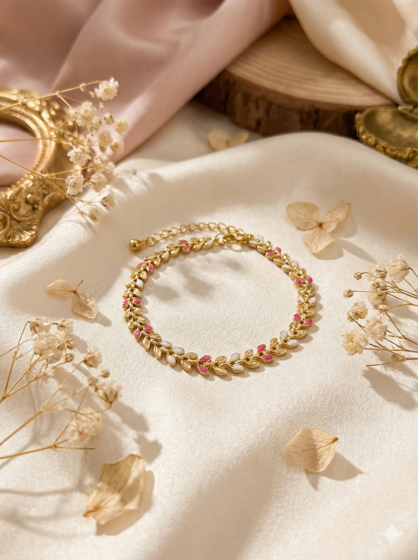 Blushing Flora Bracelets