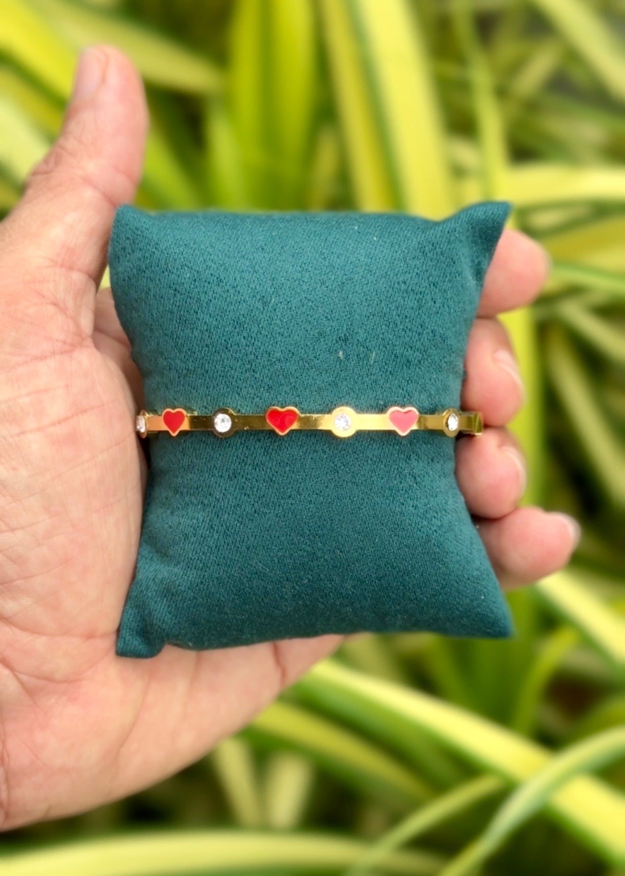Sweetheart Spark Cuff Bangle ❤️✨