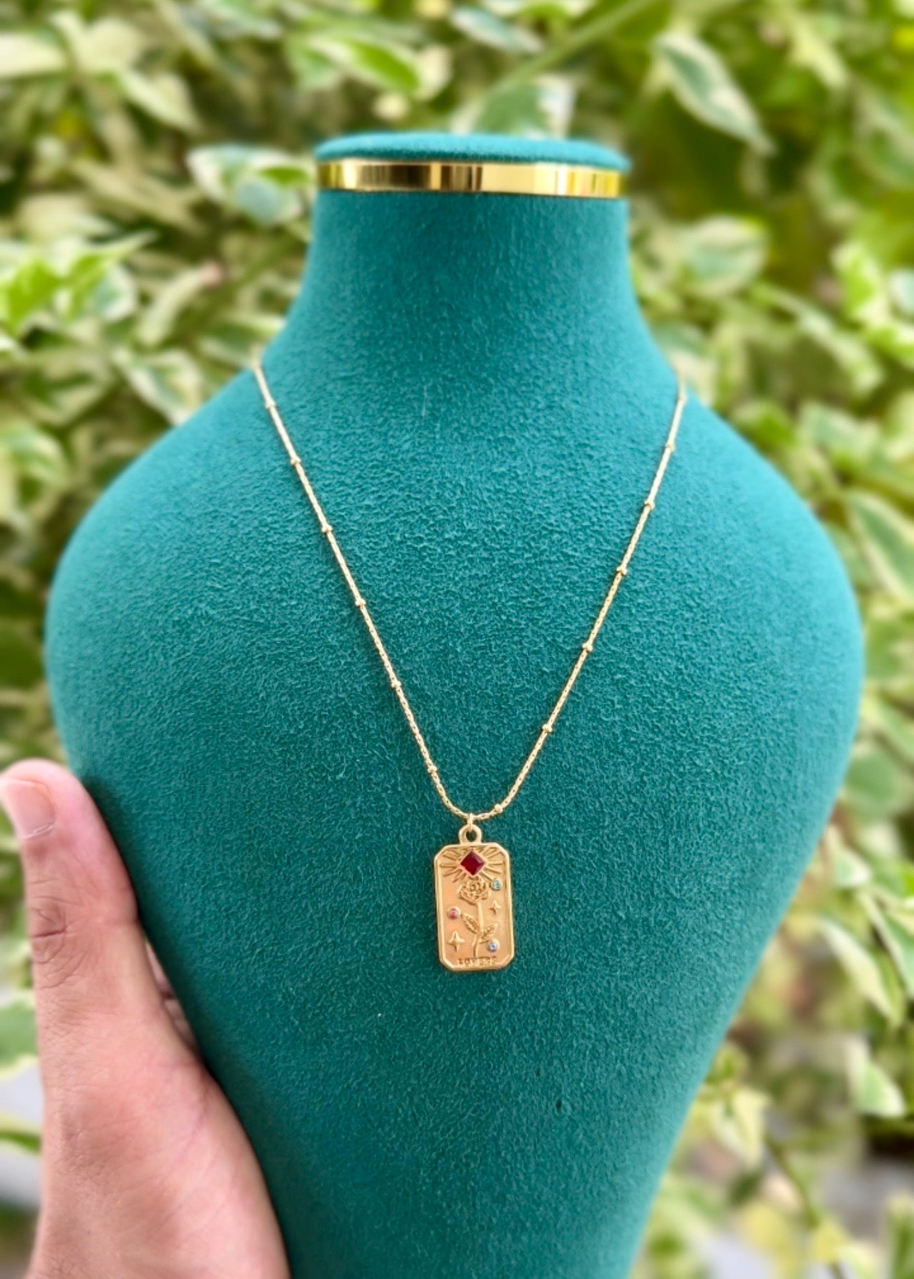 Celestial Tarot Charm Necklace 🔮✨