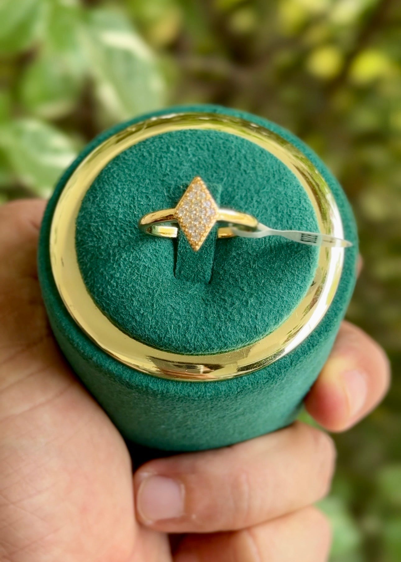 The Astra Rhombus Ring✨(Adjustable)