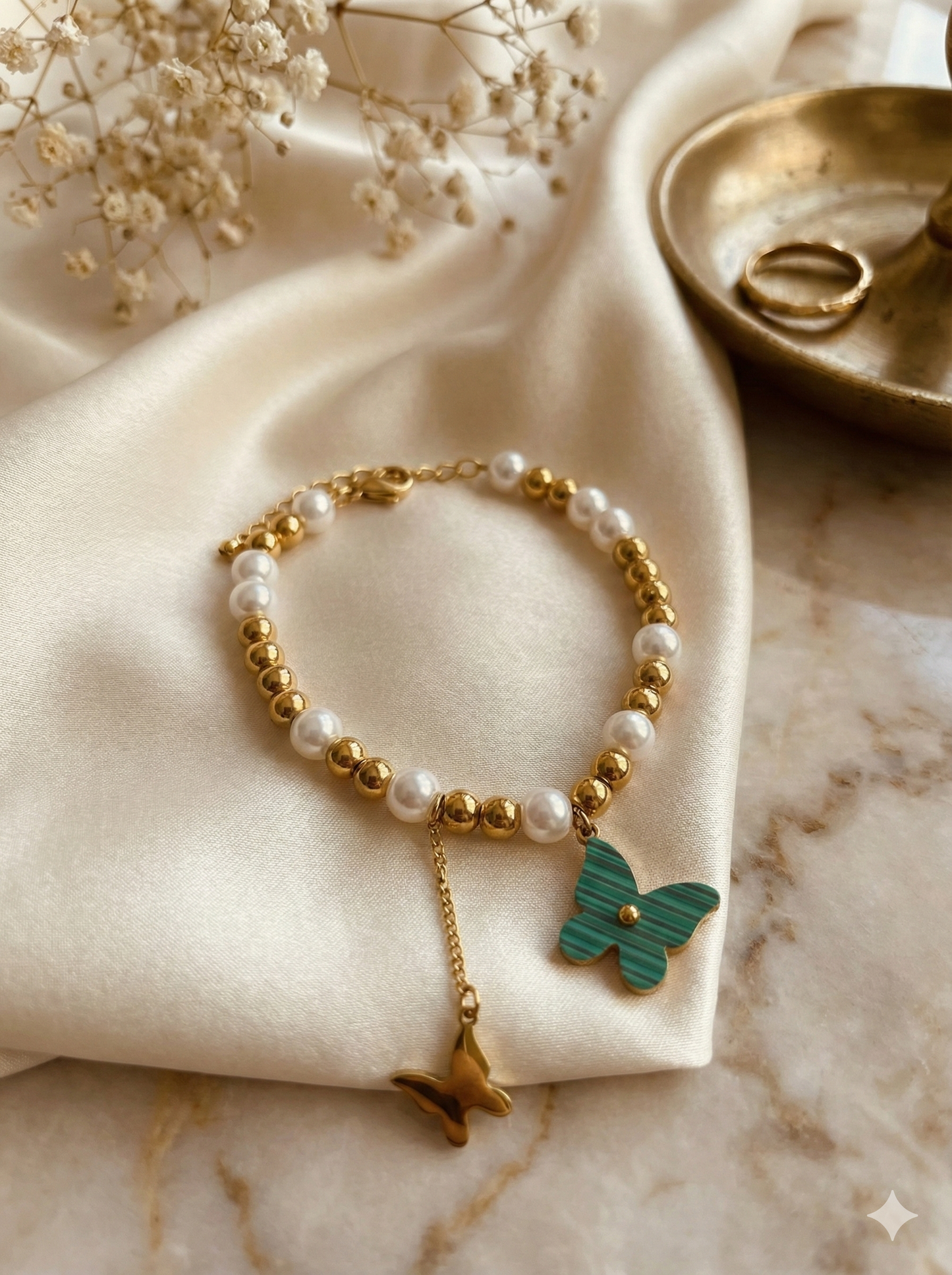 Green Wing Bracelets