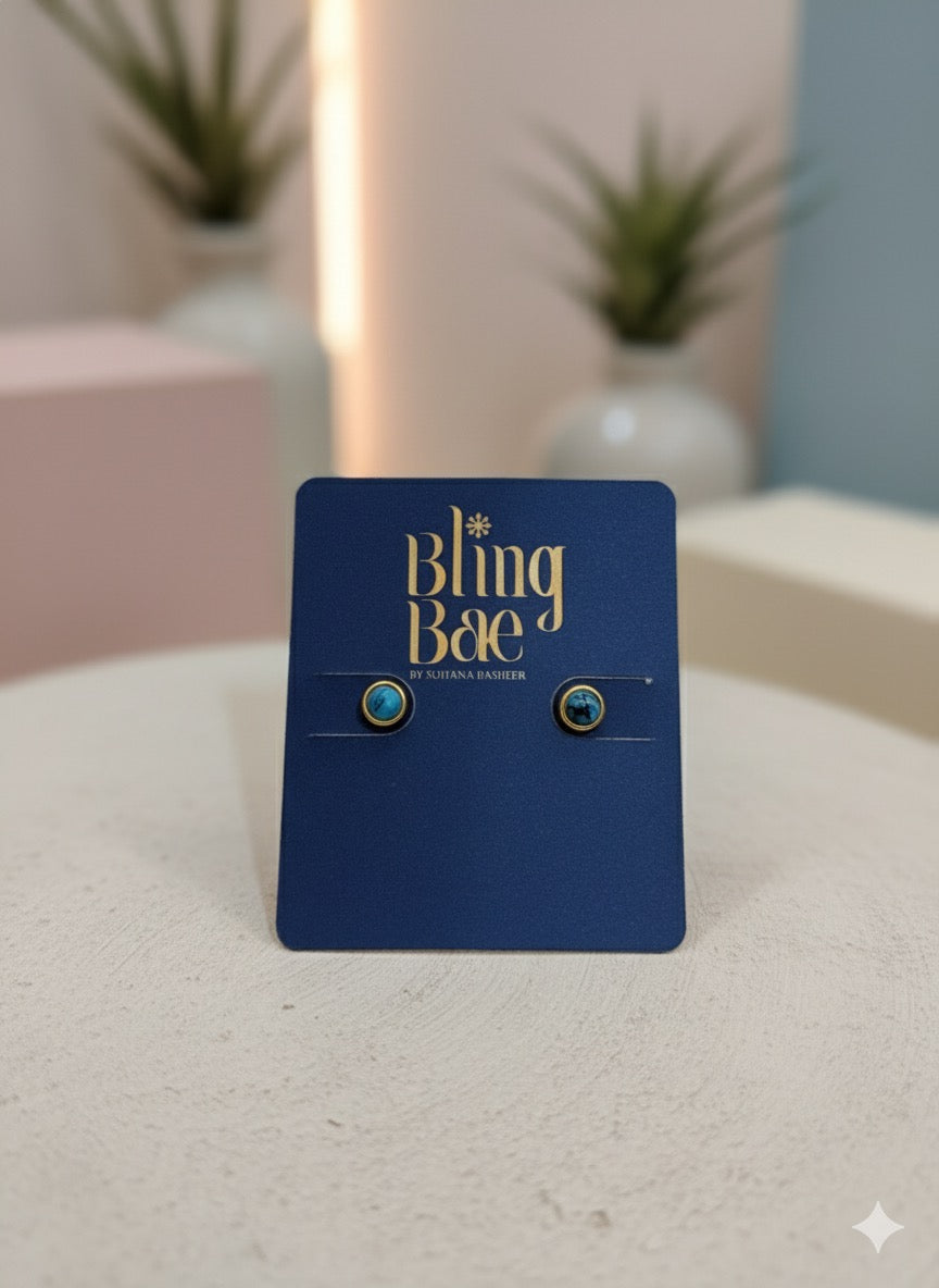 The Gilded Orb Studs