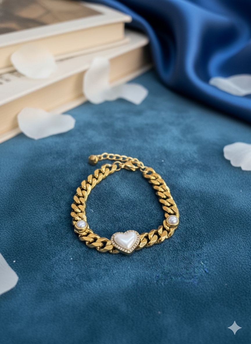 Romance in Gold Bracelets