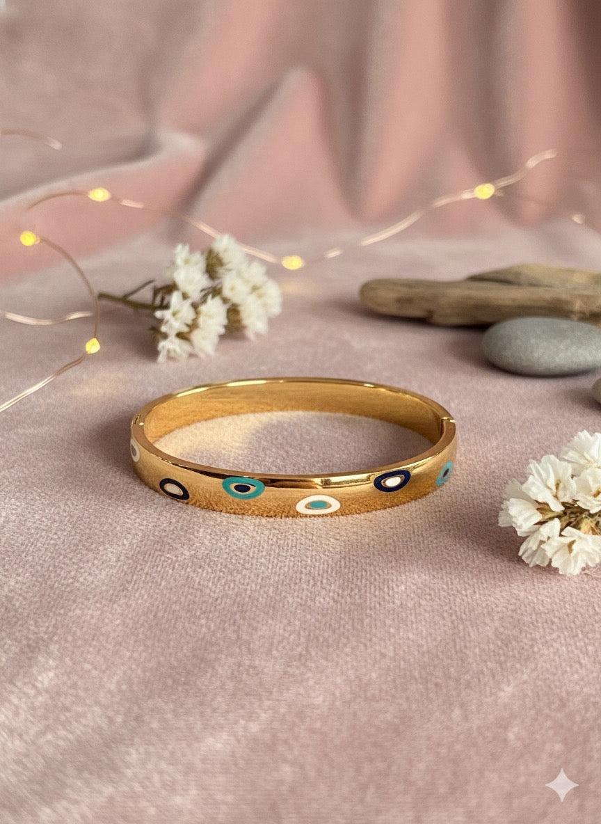 The Ocular Charm Cuff Bangle