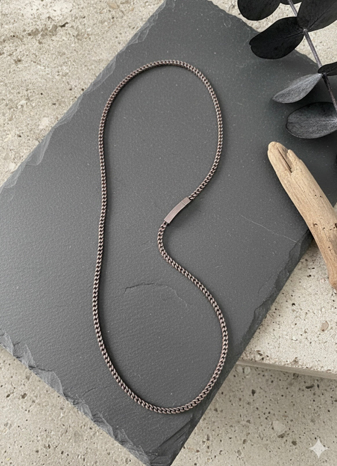 Noir Edge Curb Men’s Chains