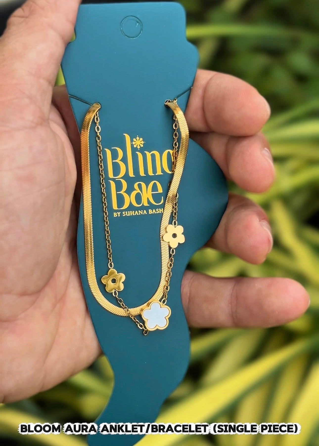 Bloom Aura Anklet/Bracelet (Single Piece)