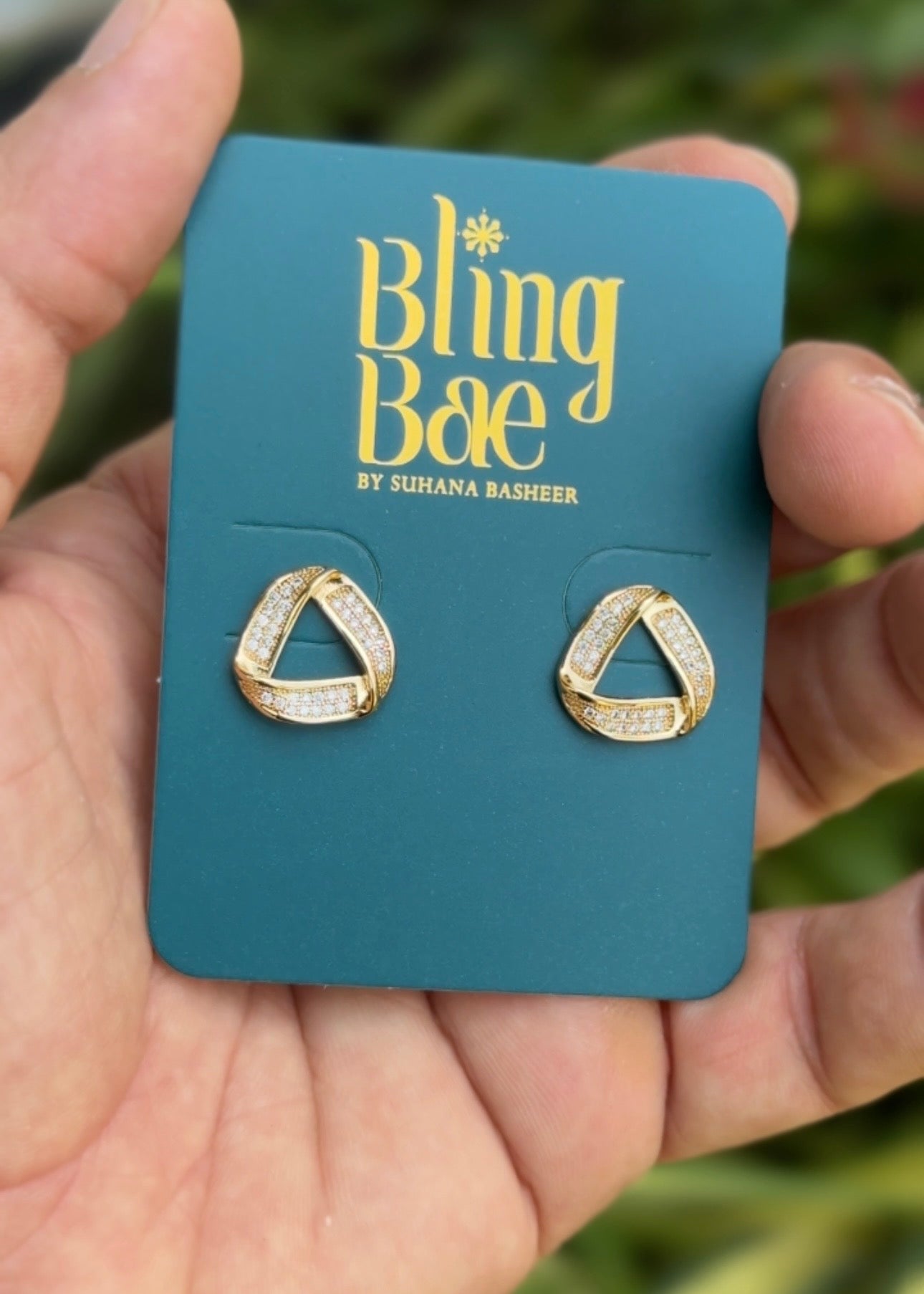 Trinity Glow Earrings