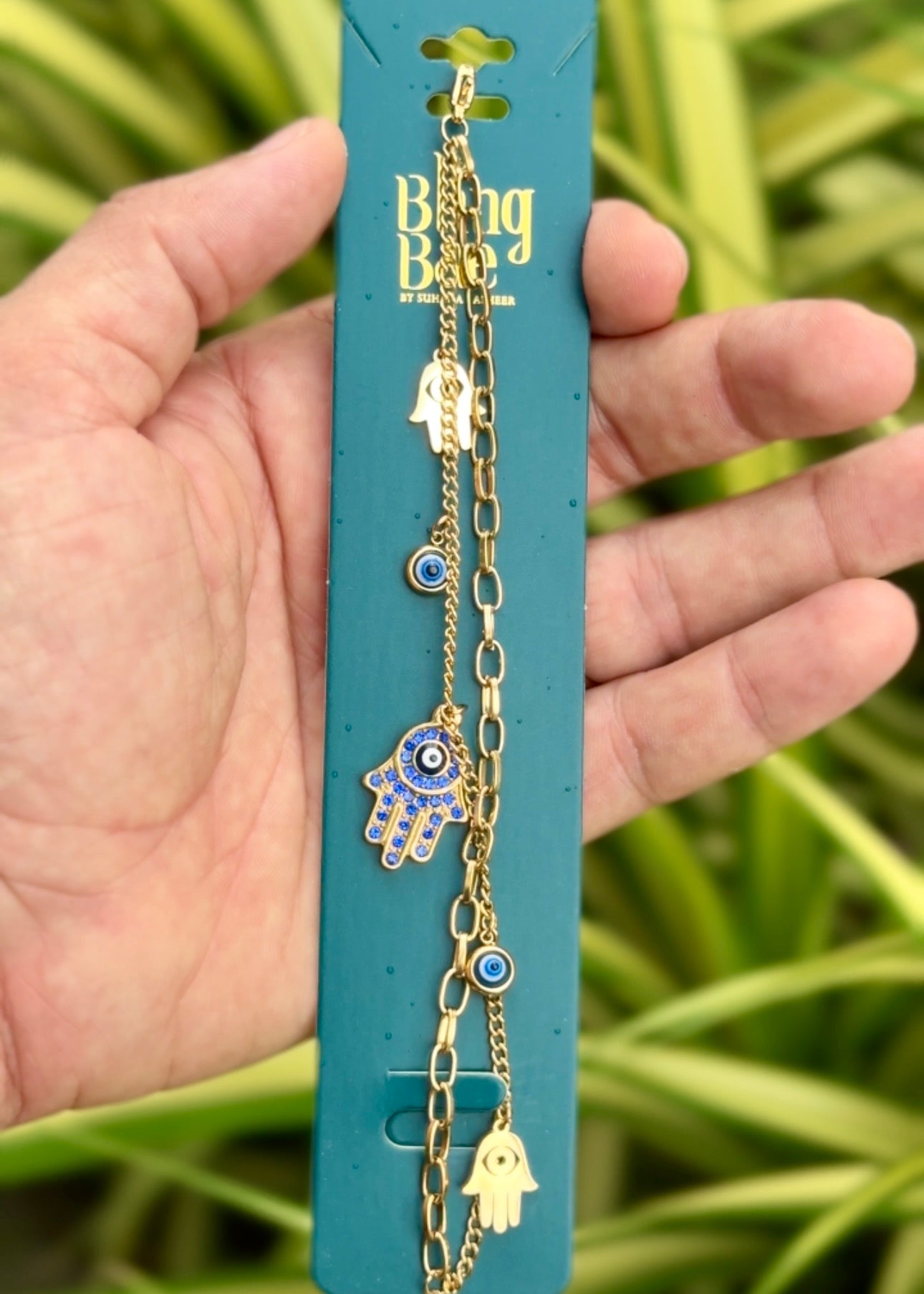 Hamsa Evil Eye Protection Bracelet 🧿🪬✨