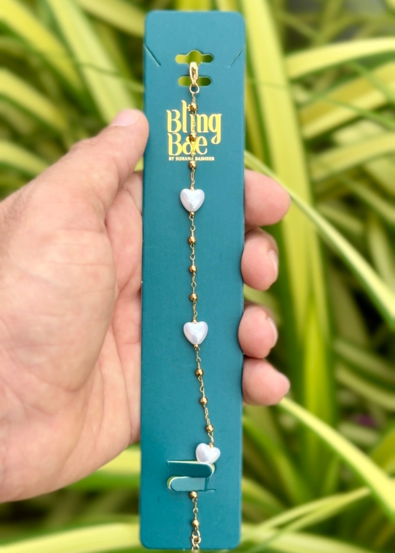 Pastel Heart Charm Bracelet 🤍✨