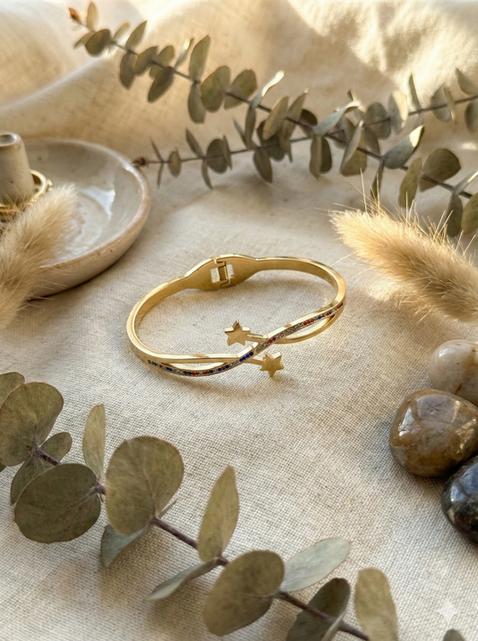 Stella Spark Cuff Bangle