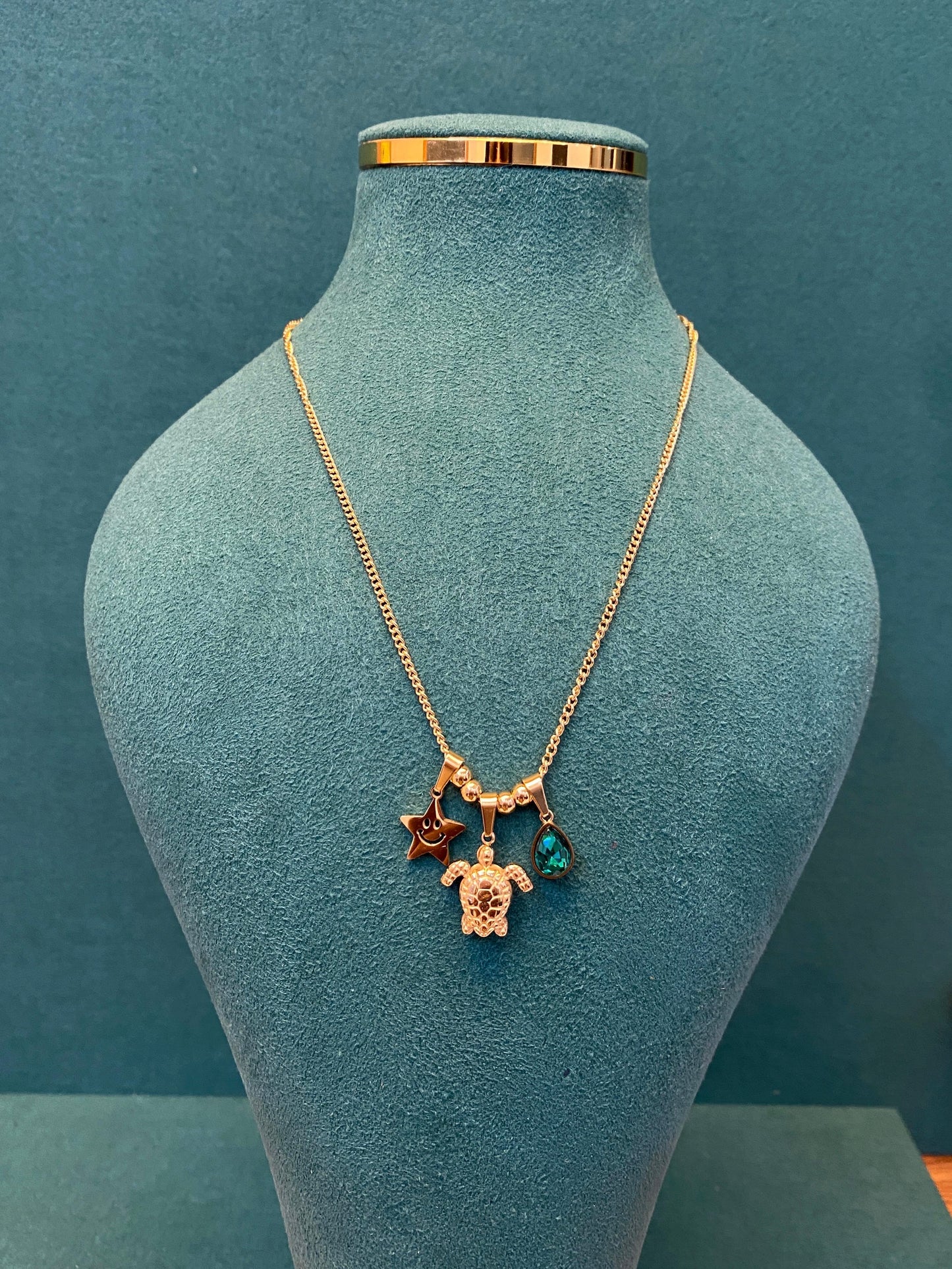Lucky Charm Drop Necklace
