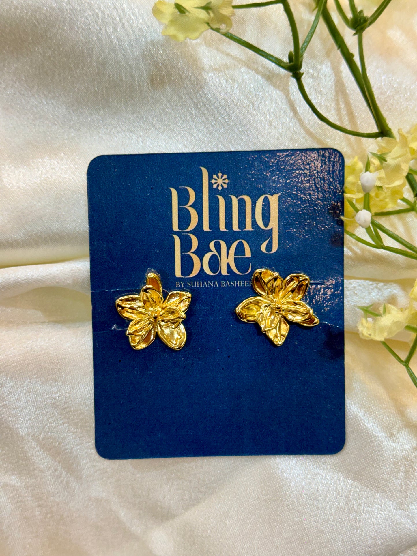 Floral Stud Earrings