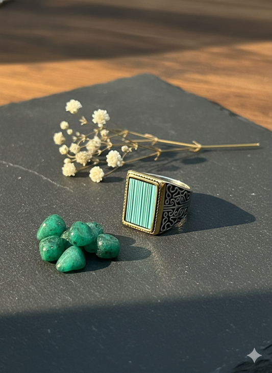 Jade Horizon Rings