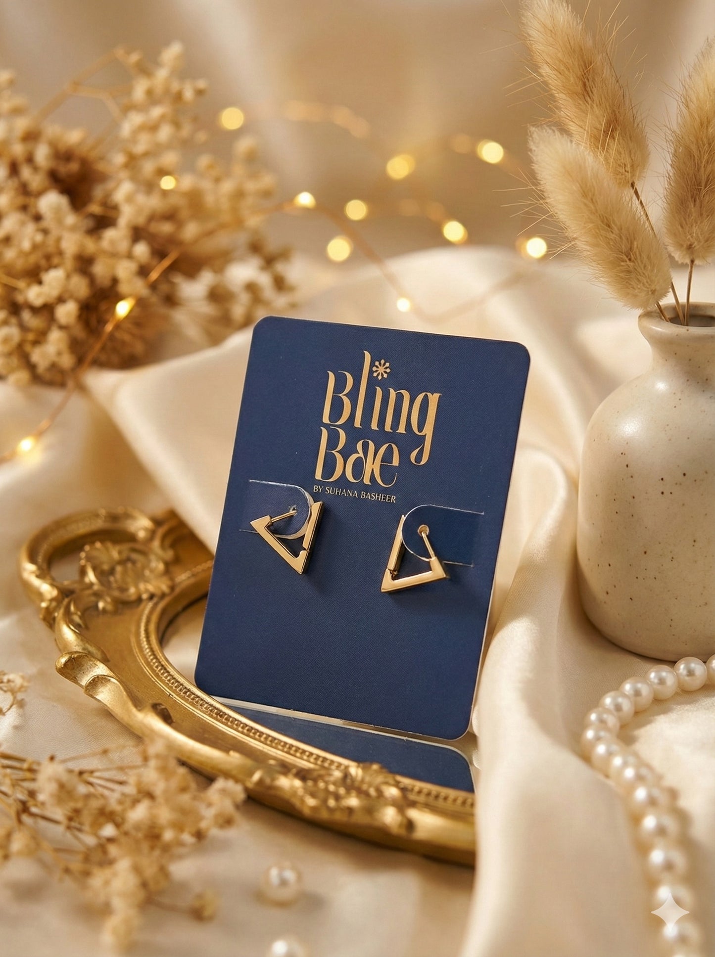 Prism V-Hoops Earrings