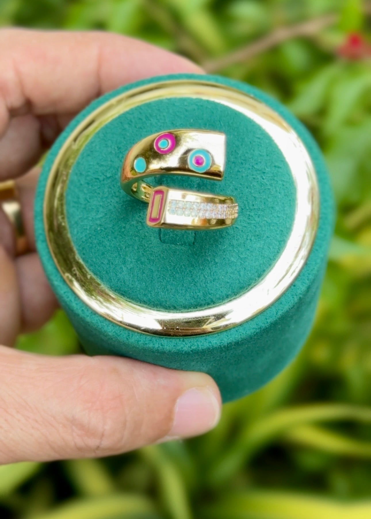 Color Pop Designer Rings (Adjustable)