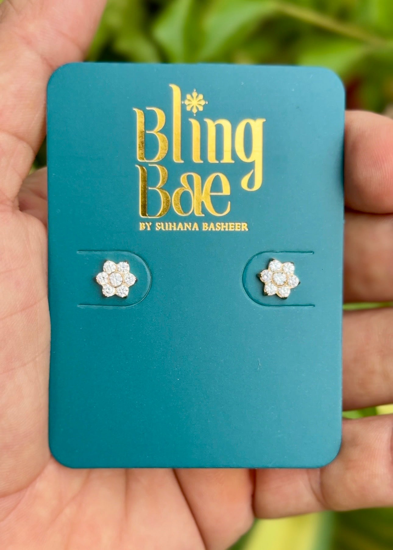 Daisy Spark Mini Studs ⨠(316L Grade)