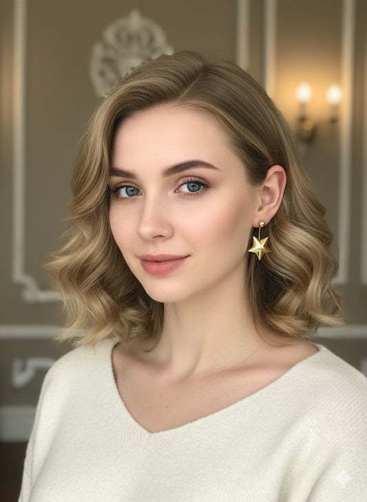 Star Jacket Earrings
