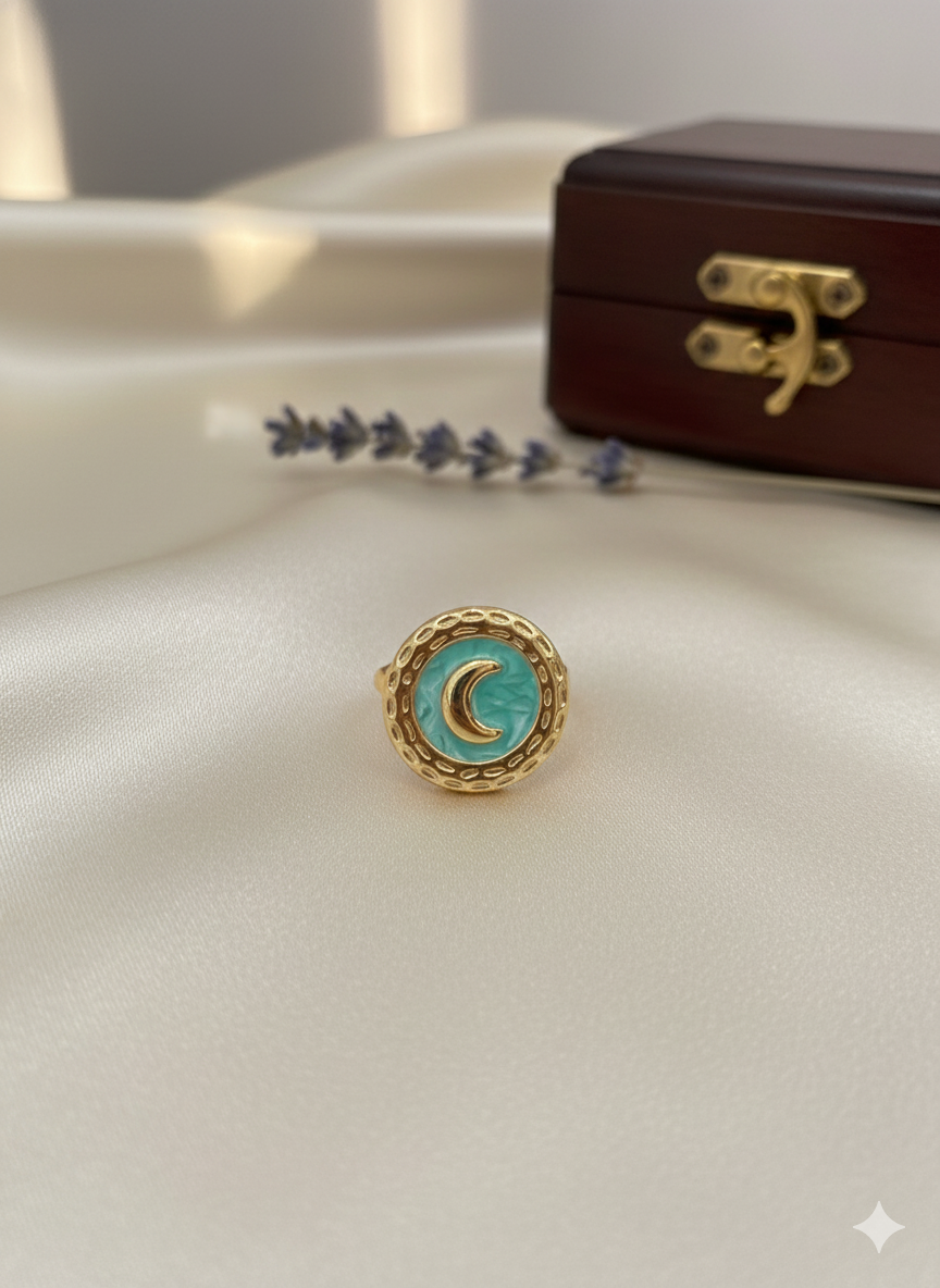 Artemis Crest Rings (Adjustable)