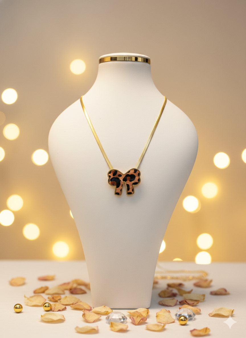 Leopard Luxe Necklace