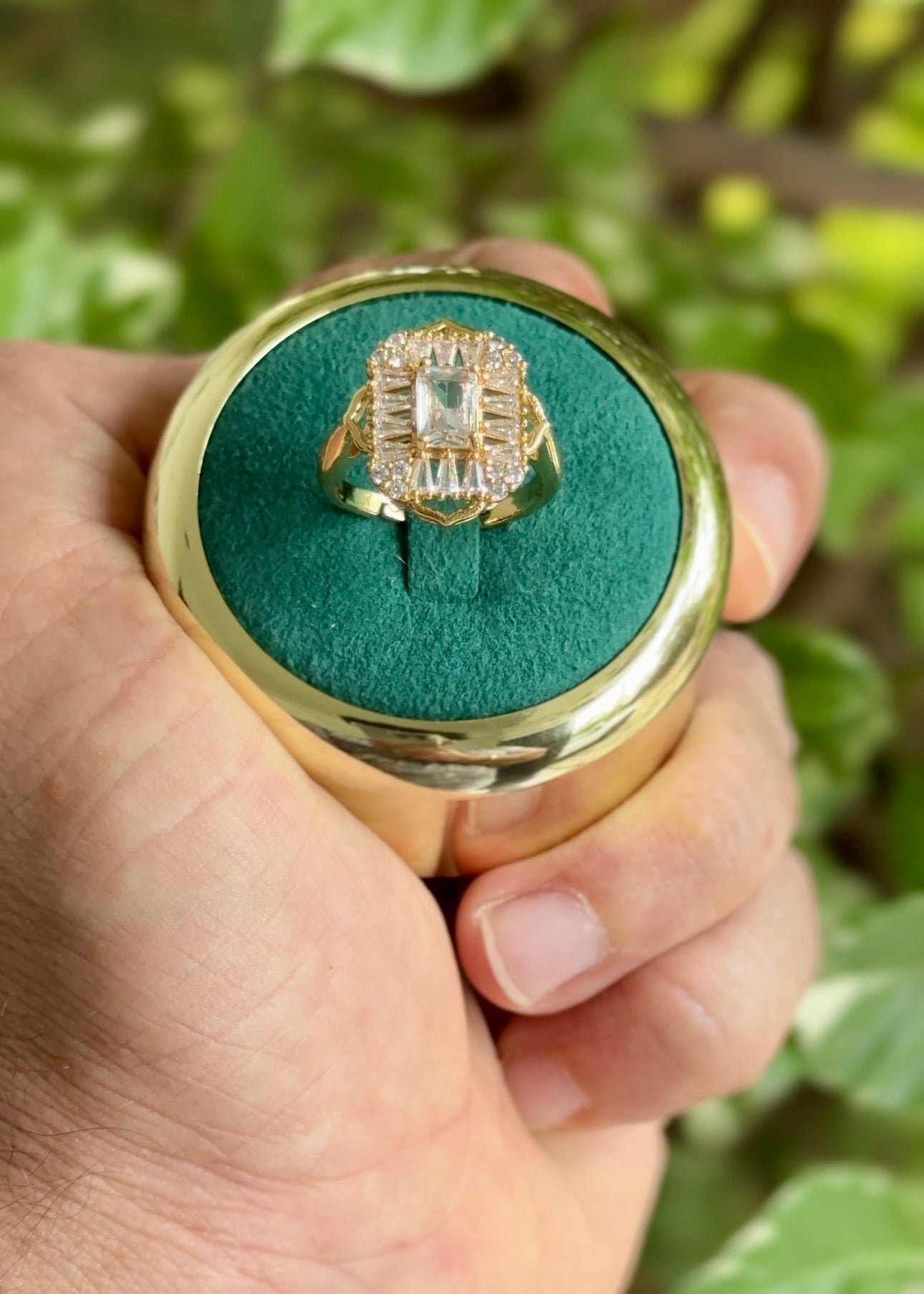 The Royal Heritage Cocktail Ring✨(Adjustable)