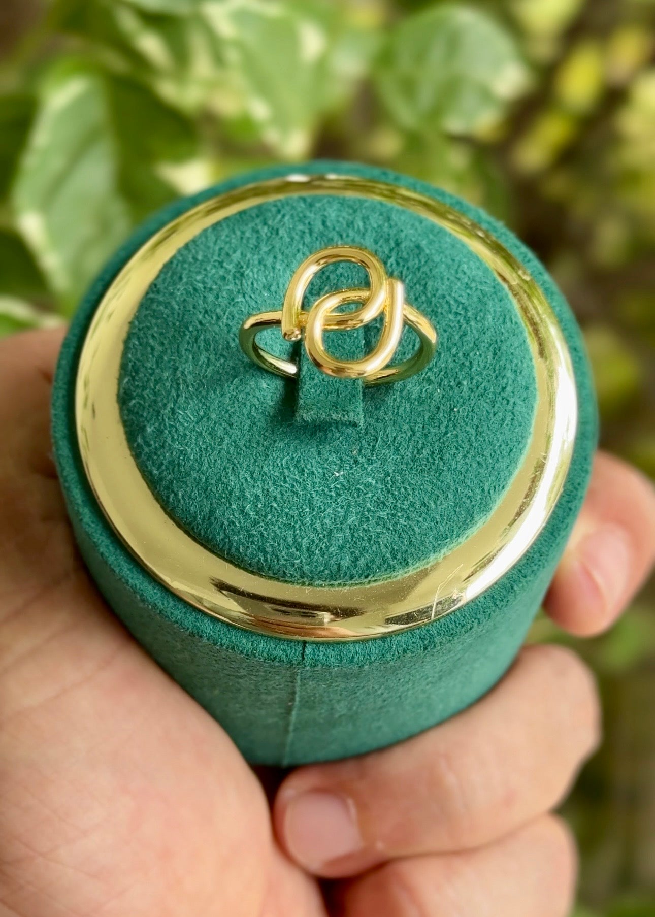Unity Knot Open Ring✨(Adjustable)