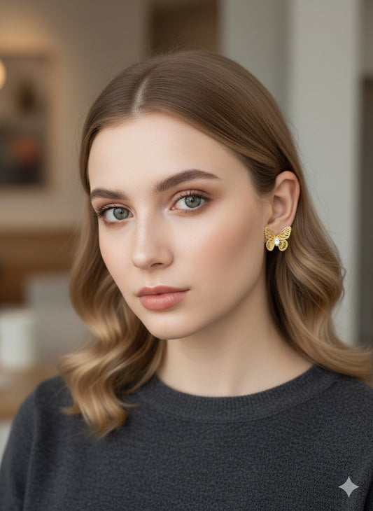 Butterfly Post Earrings