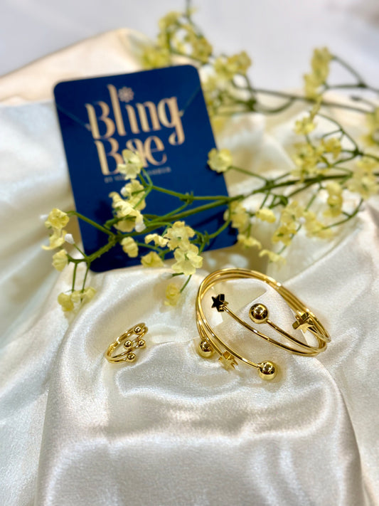 Cosmos Cuff & Ring Set