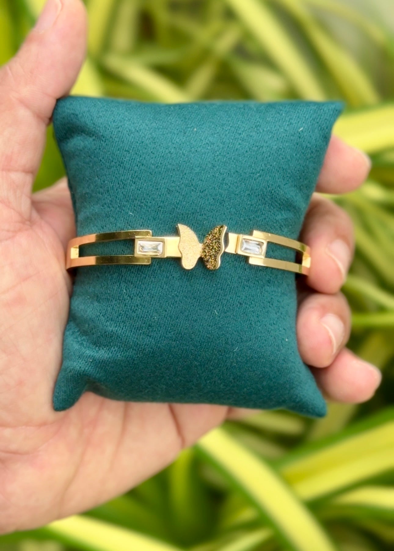 Butterfly Radiance Cuff Bangle 🦋✨