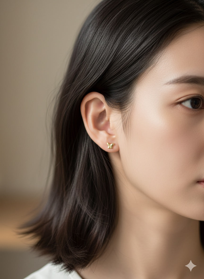 Butterfly Mini Stud