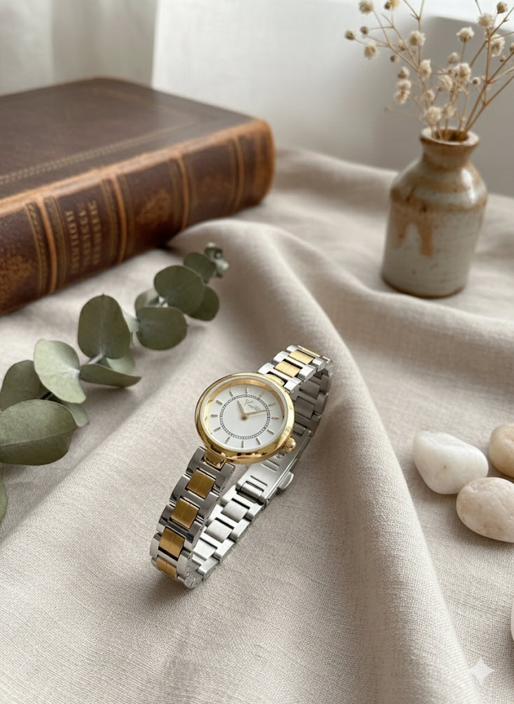 Scottie Two-Tone Luxury Bracelet Watch