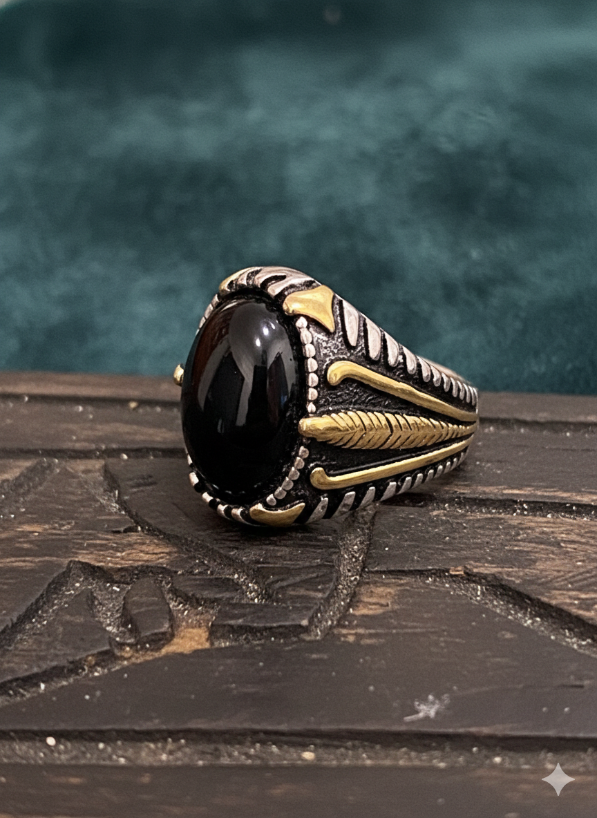 Two-Tone Ottoman Style Rings