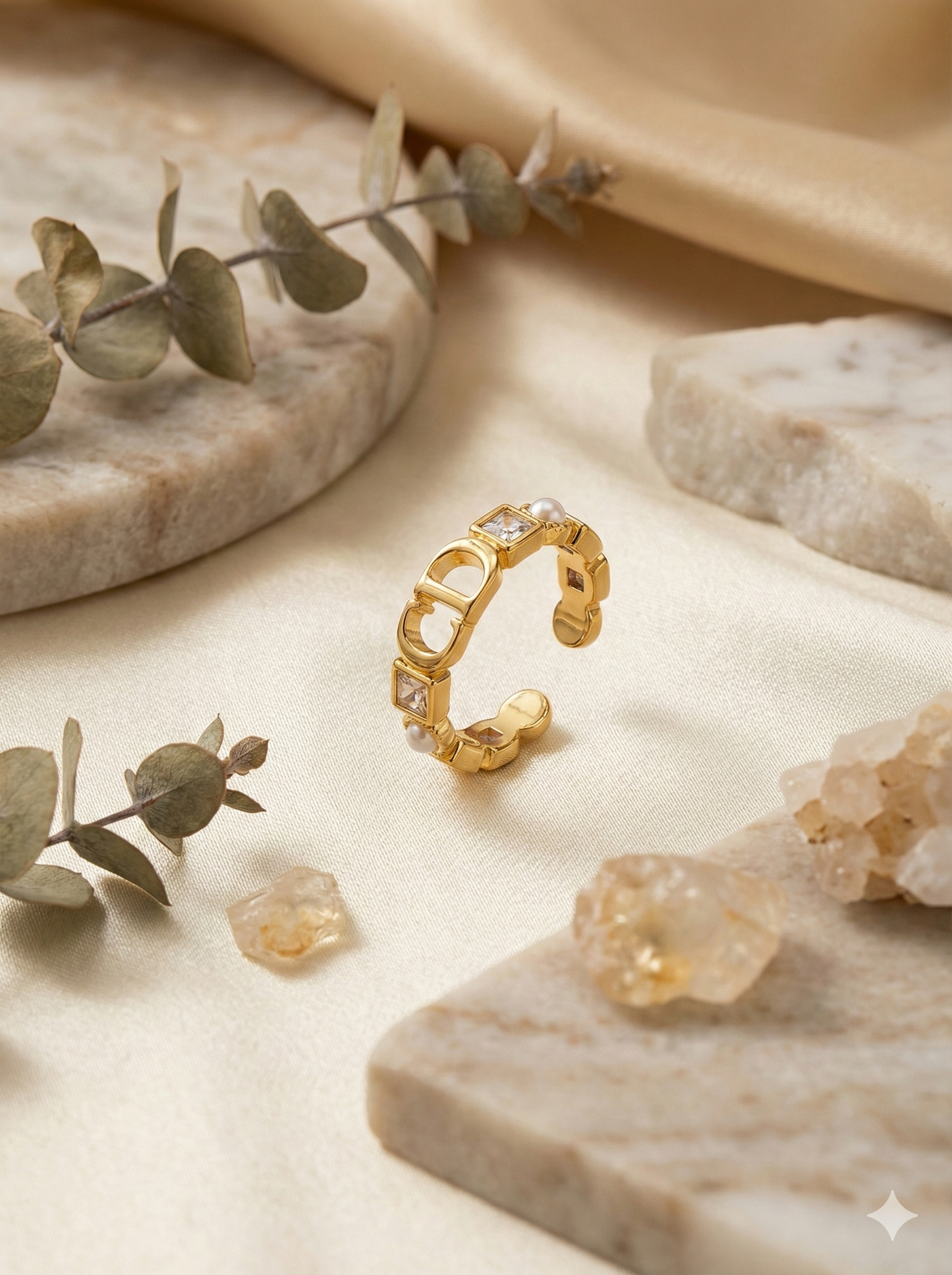 Aura Chain Rings (Adjustable)