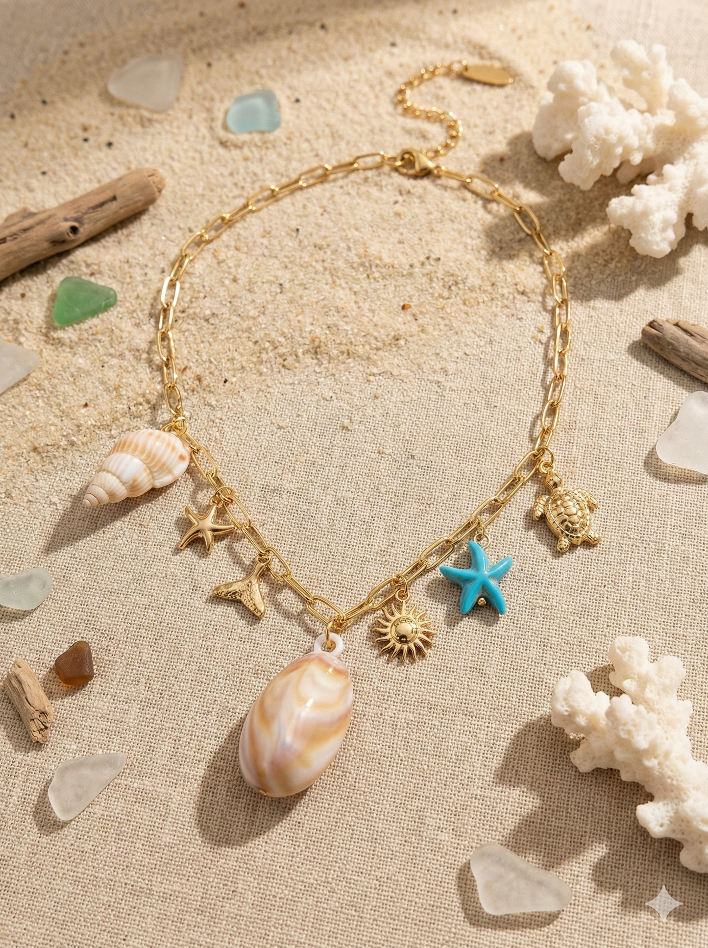 Ocean Spirit Seashell Necklace