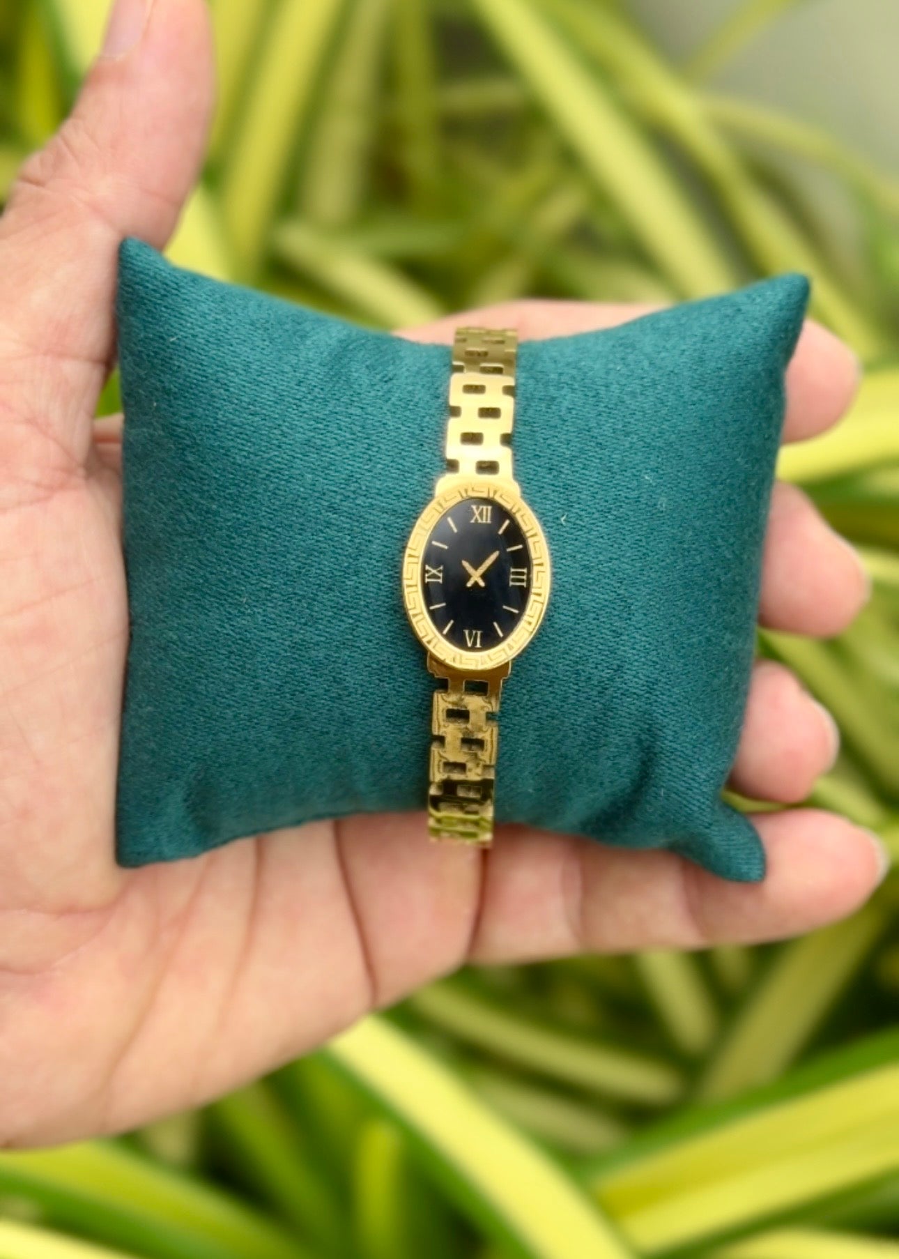 Royal Roman Time Cuff Bangle⌚✨