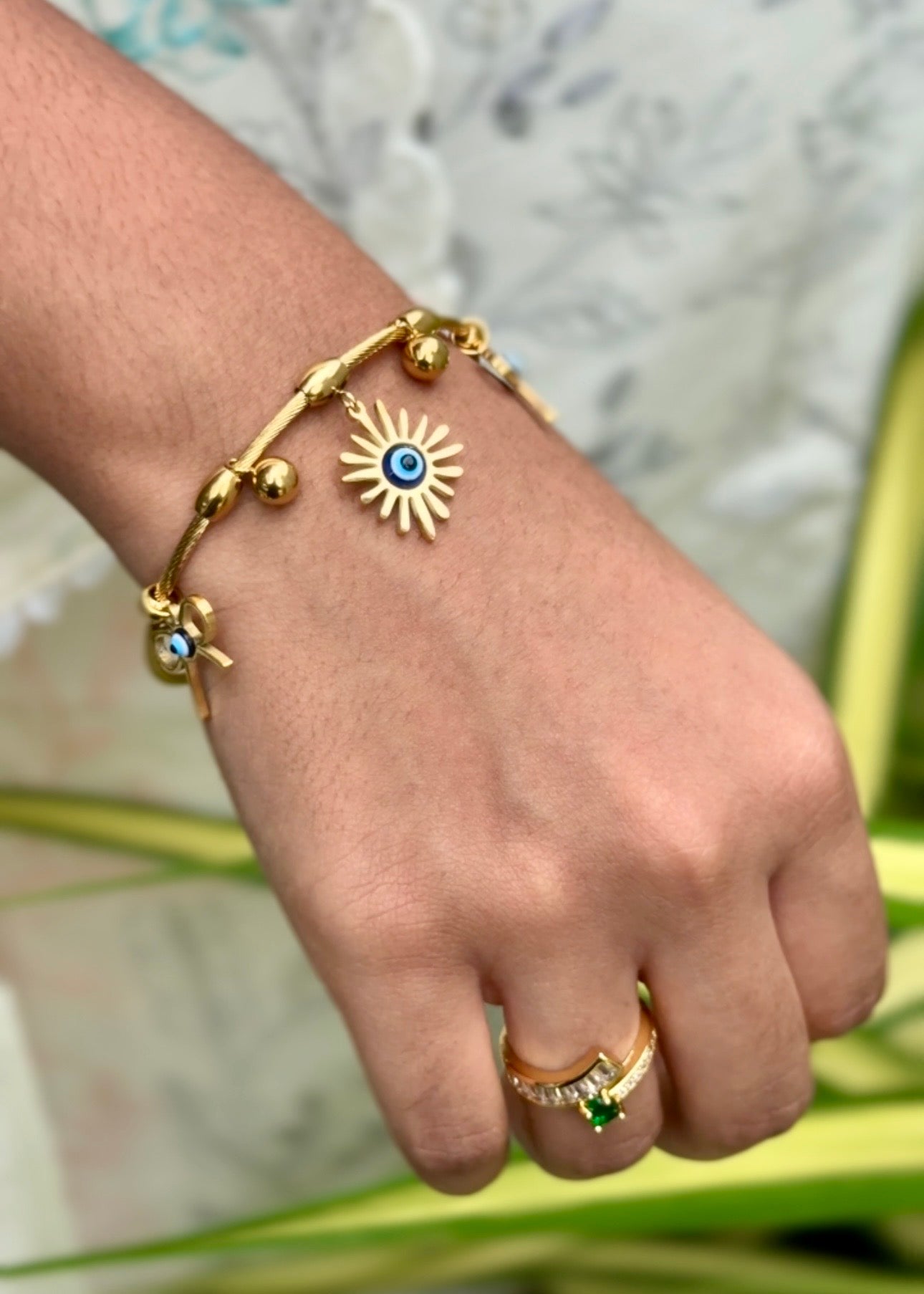 Sunbeam Evil Eye Bracelet ✨