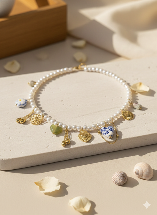 Royal Charm Pearl Necklace