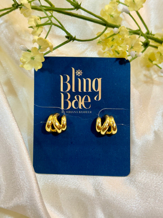 Triple Hoop Earrings