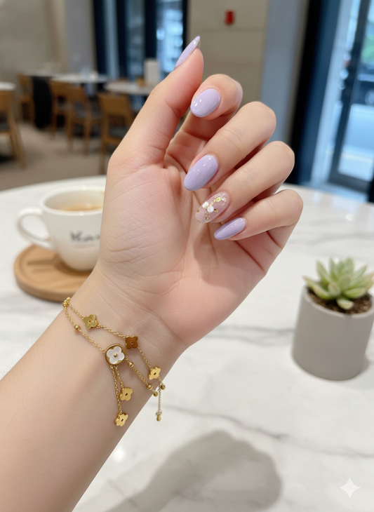 Petal Grace Anklet/Bracelet (Single Piece)