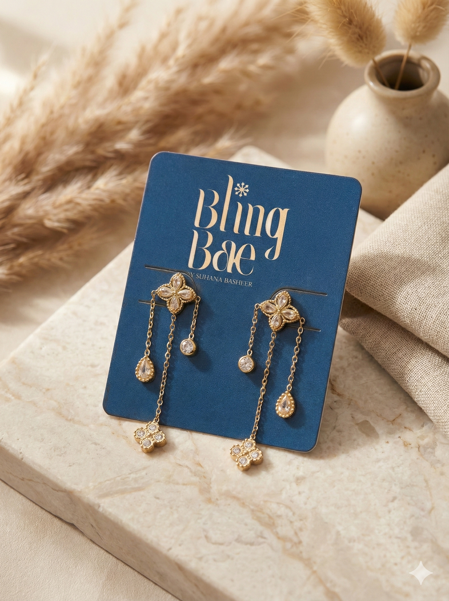 Aurora Petal Drops Earrings