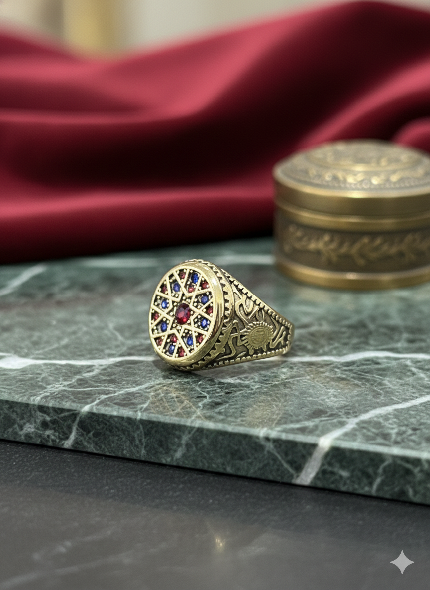 The Sultan’s Mosaic Rings