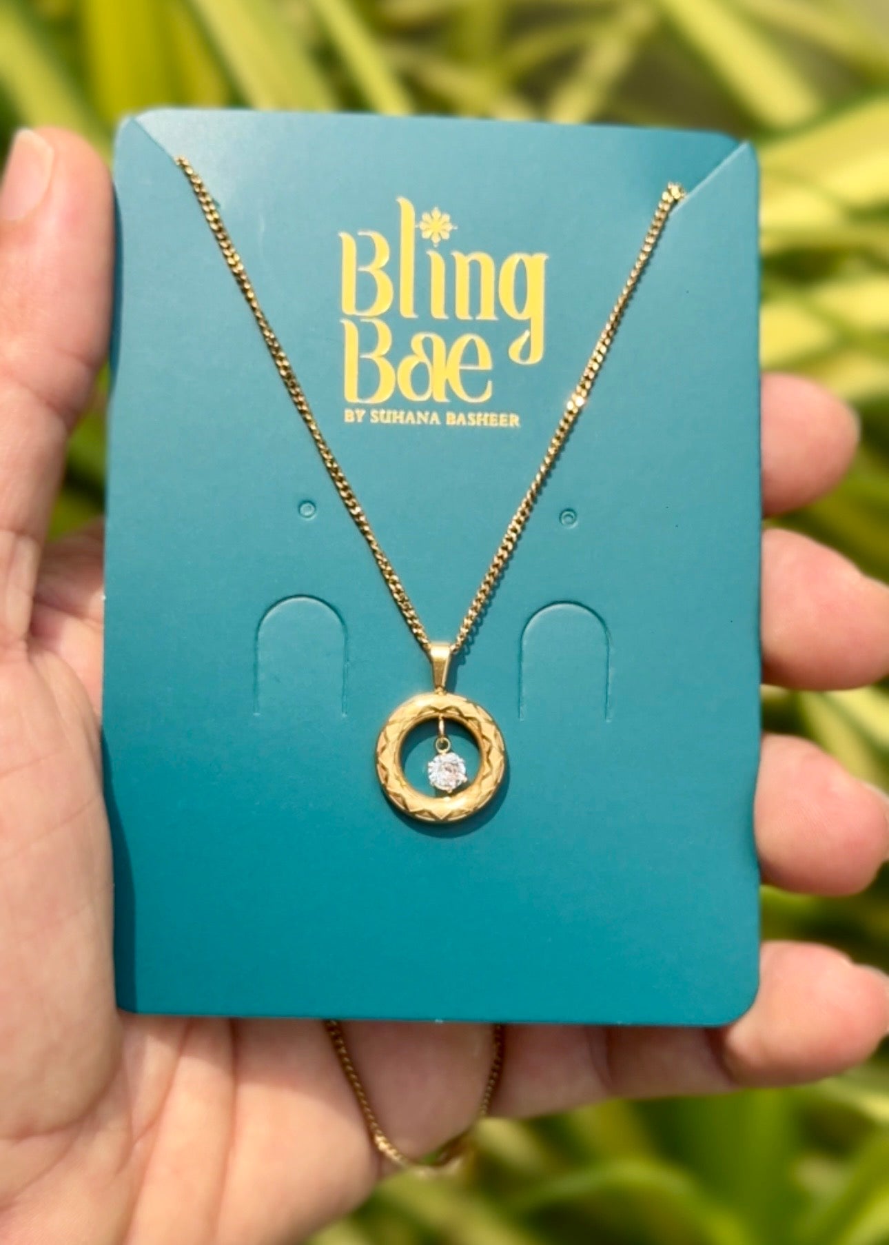Celestial Halo Necklace ✨💎