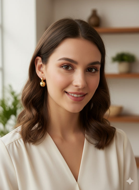 Dome Stud Earrings