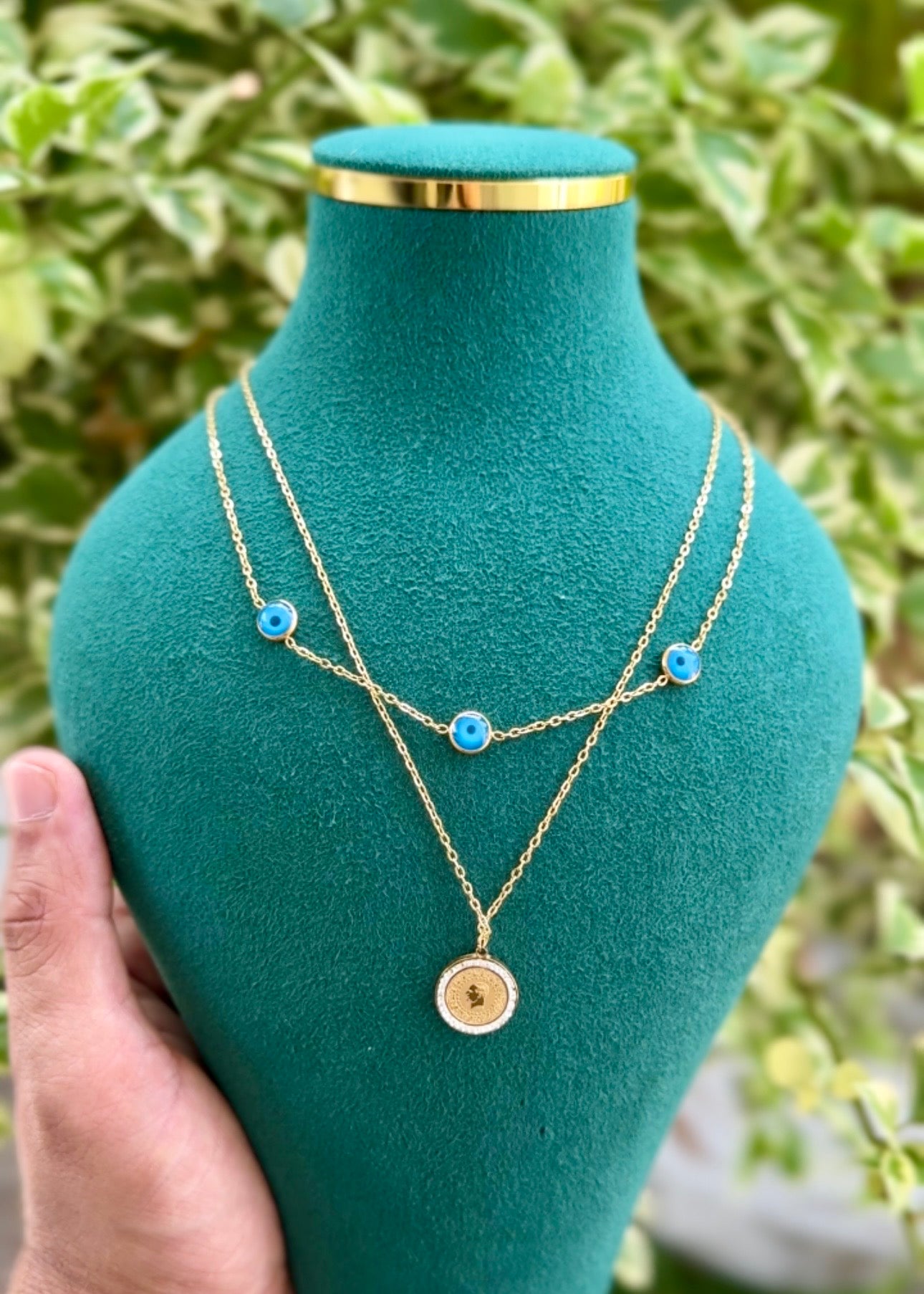 Nazar Coin Layered Necklace š§æ