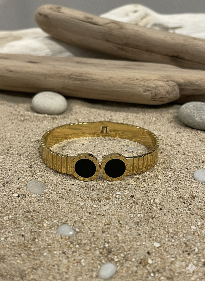 The Chronos Link Cuff Bangle